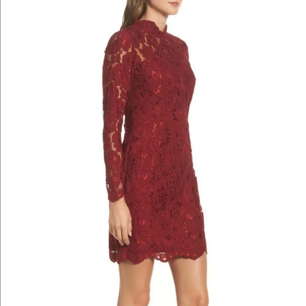 NWT Betsey Johnson Lace Scalloped Dress 6 - Picture 3 of 6